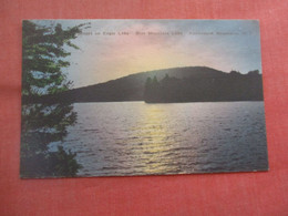 Sunset On Eagle Lake Blue Mountain Lake  Adirondack  New York >    Ref 5379 - Adirondack