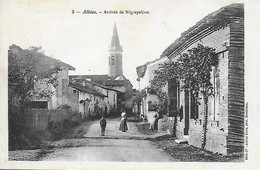 82)  ALBIAS  -  Arrivée De Nègrepelisse - Albias