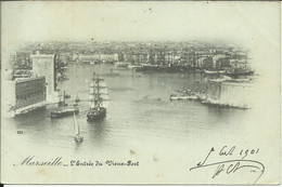 MARSEILLE , L'Entrée Du Vieux Port , 1901 , Carte Précurseur - Vieux Port, Saint Victor, Le Panier