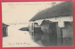 Moerzeke  - Overstroomingen Van Maart 1906 - 9 ( Verso Zien , 9 Ansichtkaarten Beschikbaar ) - Hamme