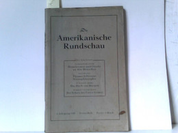 Die Amerikanische Rundschau, Heft 1. Jahrgang 1945 Heft 3 - Deutschsprachige Autoren