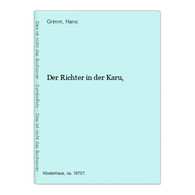 Der Richter In Der Karu, - Nuevos