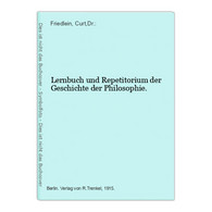 Lernbuch Und Repetitorium Der Geschichte Der Philosophie. - Philosophy