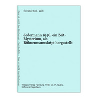 Jedermann 1948, Ein Zeit- Mysterium, Als Bühnenmanuskript Hergestellt - Theater & Tanz