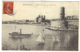 MARSEILLE - Fort Saint Jean Et Cathédrale - Vieux Port, Saint Victor, Le Panier