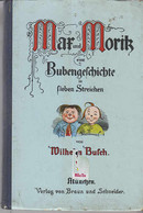 Max Und Moritz,eine Bubengeschichte In Sieben Streichen - Sonstige & Ohne Zuordnung