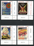 Monaco 2021 Film Cinéma Monégasque Daté Neuf XX MNH - Unused Stamps