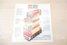 LEGO - CATALOG 1973 Large German (97520-Ty) - Original Lego 1973 - Vintage - - Cataloghi