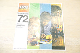 LEGO - CATALOG  1972 Large German (97320-Ty) #2 (LEGO GmbH, Hohenwestedt) - Original Lego 1972 - Vintage - - Kataloge