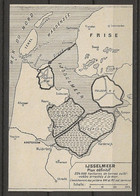 CARTE PLAN 1953 - PAYS BAS - NEDERLANDS - IJSSELMEER PLAN DÉFINITIF - DEFINITIVE PLAN - Cartes Topographiques