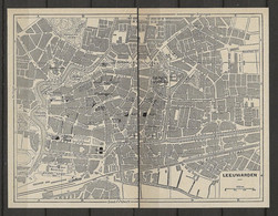 CARTE PLAN 1953 - PAYS BAS - NEDERLANDS - LEEUWARDEN - Cartes Topographiques