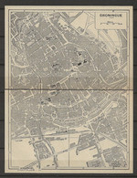 CARTE PLAN 1953 - PAYS BAS - NEDERLANDS - GRONINGUE - Cartes Topographiques