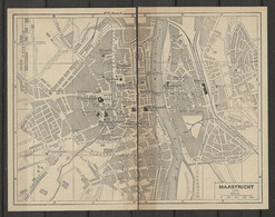 CARTE PLAN 1953 - PAYS BAS - NEDERLANDS - MAASTRICHT - Cartes Topographiques