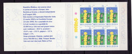ZIBELINE EUROPA CEPT   2000 MOLDAVIE MOLDOVA CARNET BOOKLET TIMBRES  XX MNH - 2000