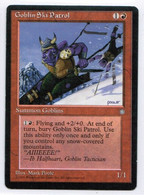 MAGIC The GATHERING  "Goblin Ski Patrol"---ICE AGE (MTG--131-2) - Other & Unclassified