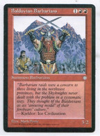 MAGIC The GATHERING  "Balduvian Barbarians"---ICE AGE (MTG--131-3) - Altri & Non Classificati