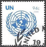 United Nations UNO UN Vereinte Nationen New York 2008 Greetings Michel No.1096 Used Cancelled Oblitéré - Gebraucht