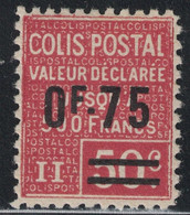 COLIS POSTAUX - N°91 - NEUF AVEC TRACE DE CHARNIERE - COTE 3€ - Neufs