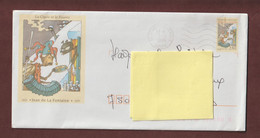 2958 De 1995 - PAP - Oblitéré - N° Dos : 859 Lot 313/001 - Repiquage  Jean DE LA FONTAINE - Scannes Face & Dos - Overprinted Covers (before 1995)