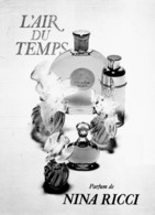 PUB PARFUM   ( L 'AIR DU TEMPS ) De " NINA RICCI "  1971  ( 21 ) - Unclassified