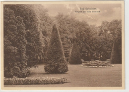 Bad Salzelmen, Kurpark Bei Villa Bismarck 1927 - Schönebeck (Elbe)