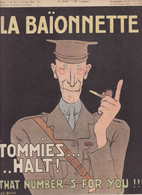 Gus BOFA Revue La Baïonnette WWI Guerre War Satirique Caricature  N° 50 De 1916 SEM CAPY - 1900 - 1949