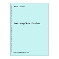 Das Sinngedicht. Novellen, - Poésie & Essais