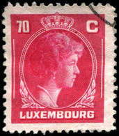 Pays : 286,04 (Luxembourg)  Yvert Et Tellier N° :   342 (o) - 1944 Charlotte De Perfíl Derecho