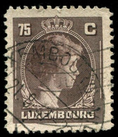 Pays : 286,04 (Luxembourg)  Yvert Et Tellier N° :   344 (o) - 1944 Charlotte Di Profilo Destro