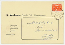 Firma Briefkaart Heerenveen 1954 - Manufacturen / Kleding - Zonder Classificatie