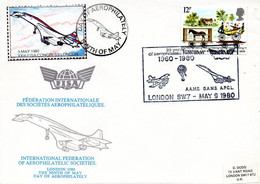 GRANDE-BRETAGNE. Enveloppe Commémorative De 1980. Concorde. - Concorde