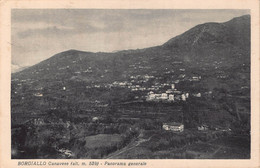 2587" BORGIALLO  CANAVESE (TORINO) PANORAMA GENERALE"   ANNO 1934 - Other Cities