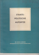 Staatspolitische Aufsätze; - Contemporary Politics