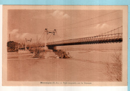 Manosque   Pont Suspendu Sur La Durance - Manosque