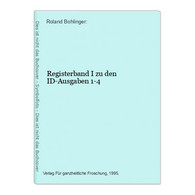 Registerband I Zu Den ID-Ausgaben 1-4 - Nature