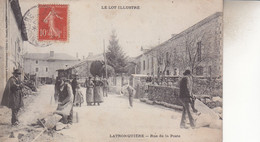 LATRONQUIERE   RUE DE LA POSTE - Latronquiere