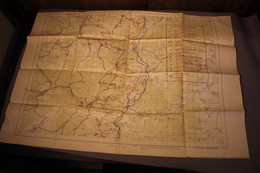 Carte Secret 186  WWI Sainte Marie Aux Mines Routes Et Camp 1/50000. Les Vosges - 1914-18