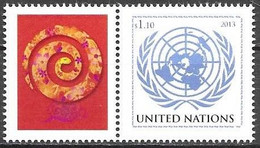 United Nations UNO UN Vereinte Nationen New York 2013 Chinese Lunar Calendar Year Of The Snake Mi.No. 1321 MNH ** - Ungebraucht