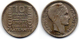 10 Francs 1945 Rameaux Courts TTB - Autres & Non Classés