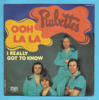 Disque Vinyle 45 Tours :  RUBETTES :  OOH LA LA ..Scan  D : Voir 2 Scans - Disco, Pop