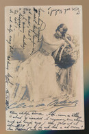 PHOTO CARD  CLEO DE MERODE    2 SCANS - Donne Celebri