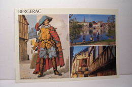 Delcampe - BERGERAC   -  MULTIVUES  -   (CYRANO ) - ( Pas De Reflet Sur L'original ) - Bergerac
