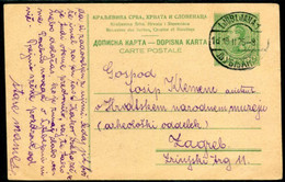 YUGOSLAVIA 1924 King Alexander 0.50 D.postcard Used Ljubljana .  Michel P59 IIa - Ganzsachen