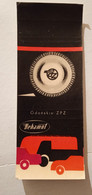 POLAND,POLOGNE,POLISH,GDANSK FACTORY,OLD UNFOLDED MATCHBOX SKILLET - Boites D'allumettes