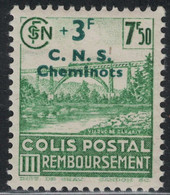 COLIS POSTAUX - N°197 - NEUF AVEC TRACE CHARNIERE - COTE 15€. - Neufs