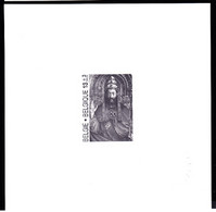 BELGIUM(1986) Christ In Majesty By Van Eyck. Ministerial Proof. Scott No B1049, Yvert No 2207. - Feuillets Ministériels [MV/FM]