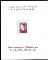 BELGIUM(1952) King Baudouin. Early Postal Visionaries. Compound Deluxe Proof (LX13). Scott Nos 435-46, Yvert Nos 879-91 - Foglietti Di Lusso [LX]