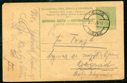 YUGOSLAVIA 1924 King Alexander 0.50 D.postcard Used Celje .  Michel P59 IIb - Postwaardestukken