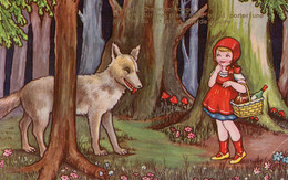 Le Petit Chaperon Rouge (Rotkäppchen, Little Red Riding Hood). Margret Boriss. 1932. - Boriss, Margret