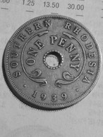 KM#8 Penny 1939 XF - Rhodesia